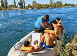 Defensa Civil realizó el primer rescate del año
