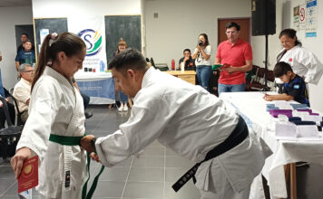 El dojo Bassai Dai vivió una emotiva ceremonia