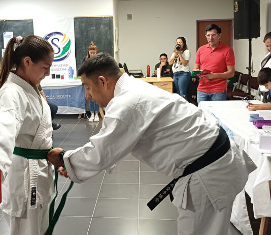 El dojo Bassai Dai vivió una emotiva ceremonia