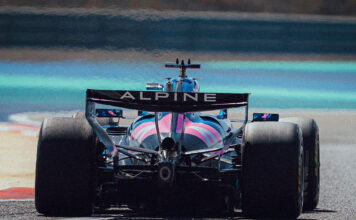 Colapinto pisó a fondo y terminó séptimo en la primera sesión