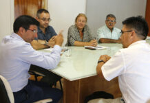 Páez gestiona obras de iluminación para los asentamientos