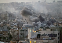 Israel inició una nueva ola de ataques contra Beirut