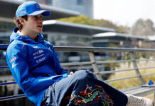 Colapinto la rompió en China y se ilusiona con lo que viene