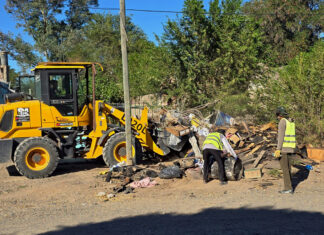 El retiro de residuos voluminosos llegó a Costa del Limay