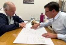 Avanza la obra de gas para la AFR Manantiales