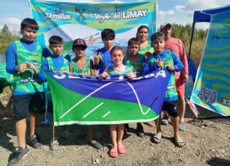 Un semillero a orillas del Limay