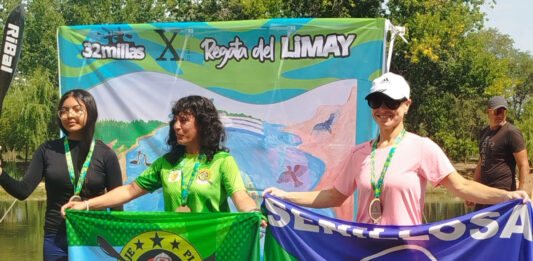 Senillosa volvió a subirse al podio en la Regata del Limay