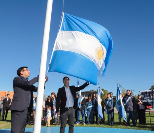 Senillosa vivió el Día de la Memoria con un emotivo acto