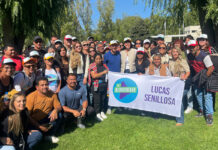 La mitad más uno de Senillosa respondió al llamado de Figueroa