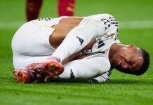Se lesionó Mbappé a pocos días del mundial