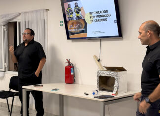 El monóxido mata: dieron una charla para salvar vidas