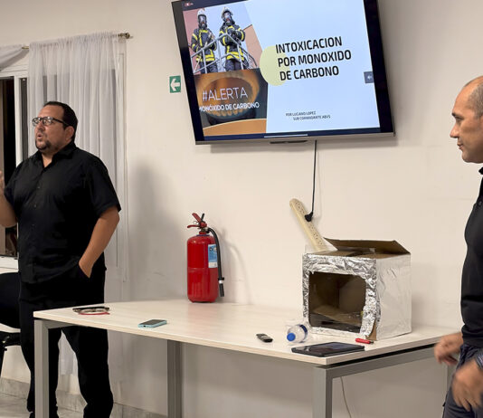 El monóxido mata: dieron una charla para salvar vidas