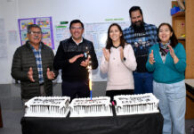 La EPET 18 festejó con tortas, egresados y una visita especial