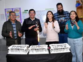 La EPET 18 festejó con tortas, egresados y una visita especial