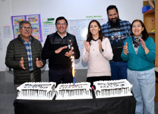 La EPET 18 festejó con tortas, egresados y una visita especial