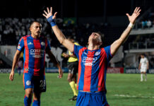 San Lorenzo se hizo fuerte en Brasil y es líder