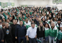 Con mensaje político, Quintriqueo cosechó respaldo verde y blanco