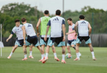 La Selección entra en calor con Honduras