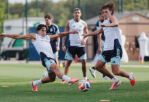 Argentina se entrenó con la mirada puesta en Austria