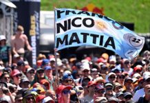 Colapinto no se sintió cómodo en la práctica libre 3
