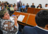 Recambio de postes: Villar llevó tranquilidad a los vecinos