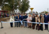 Páez inauguró nueve cuadras de asfalto y va por más