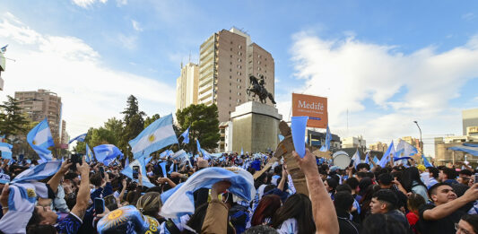 El desahogo neuquino fue una locura en el Monumento