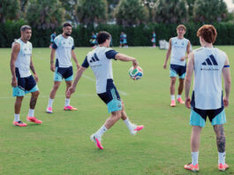 La Selección ya está en Atlanta tras una demora por tormentas