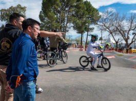Páez llevó a Senillosa a la Expo Deportes