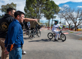 Páez llevó a Senillosa a la Expo Deportes
