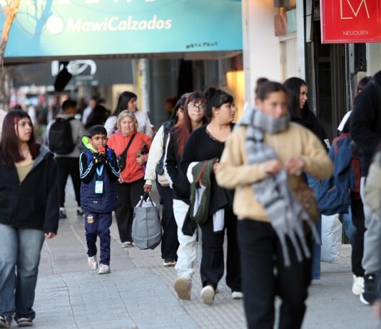 El frío vuelve a mostrar los dientes en Neuquén