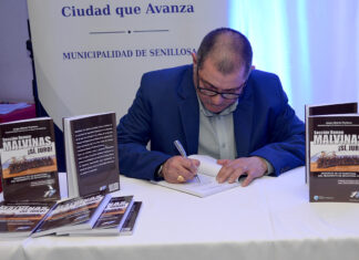 Don Pacheco convirtió sus historias de Malvinas en libro