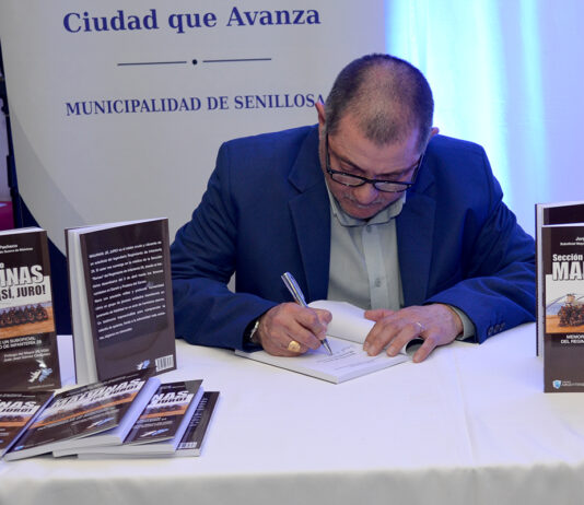 Don Pacheco convirtió sus historias de Malvinas en libro