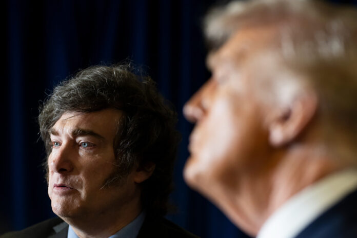 Milei Trump