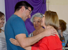 A lo grande: los abuelos celebraron su día