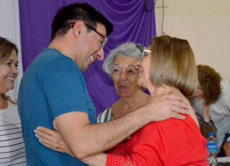 A lo grande: los abuelos celebraron su día