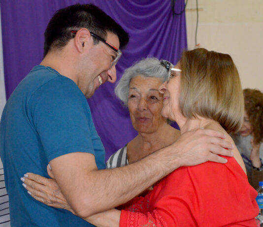 A lo grande: los abuelos celebraron su día