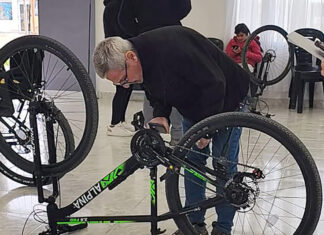 Una ciudad más segura: Senillosa registró 75 bicicletas