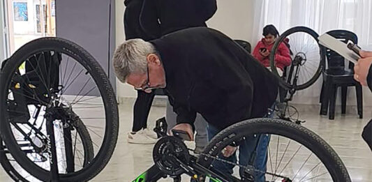 Una ciudad más segura: Senillosa registró 75 bicicletas