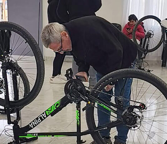 Una ciudad más segura: Senillosa registró 75 bicicletas