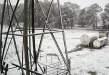 Las Altas Cumbres de Córdoba quedaron blancas
