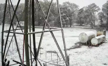 Las Altas Cumbres de Córdoba quedaron blancas