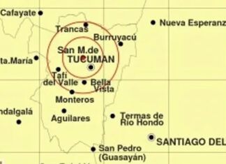 Un sismo de magnitud 5 sacudió Tucumán