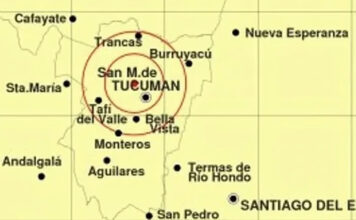 Un sismo de magnitud 5 sacudió Tucumán