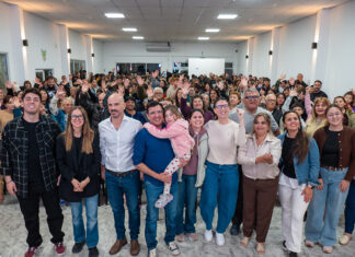 Comunidad pisó fuerte: más de 700 personas respaldaron el cambio